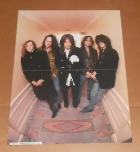 Black Crows 1991 Vintage Poster 2-seitig 21,5x16 Barfuß Klassiker - Bild 1 von 2