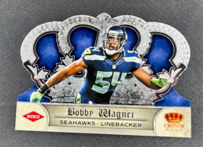 2012 CROWN ROYALE BOBBY WAGNER DIE-CUT ROOKIE CARD /399 - SEAHAWKS LOB - Image 1 of 2