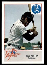 1978 Cramer Minor League Dell Alston (A) Tacoma Yankees #27