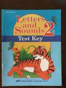 ABeka 2nd Grade Letters And Sounds Test Key - Picture 1 of 6