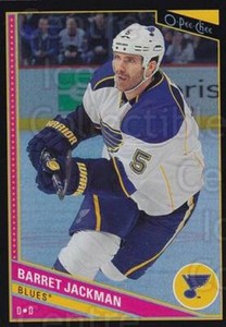 2013-14 O-Pee-Chee Black Rainbow #208 Barret Jackman