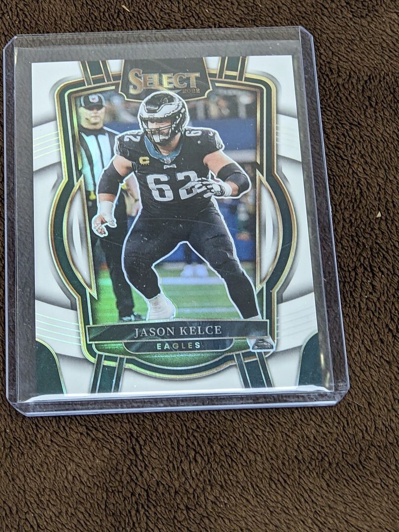 2022 SELECT WHITE /35 CLUB LEVEL JASON KELCE EAGLES