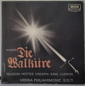 DECCA SET 312-6 WAGNER, NILSSON, HOTTER, LUDWIG, SOLTI - DIE WALKURE UK 5LP'sBOX - Bild 1 von 8