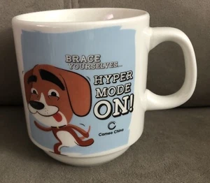 Cameo China Mug Cup Cartoon Hyper Mode Running Dog You Do The Running 10 fl oz - Picture 1 of 11