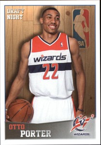 2013-14 Panini Stickers Washington Wizards Basketball Card #338 Otto Porter