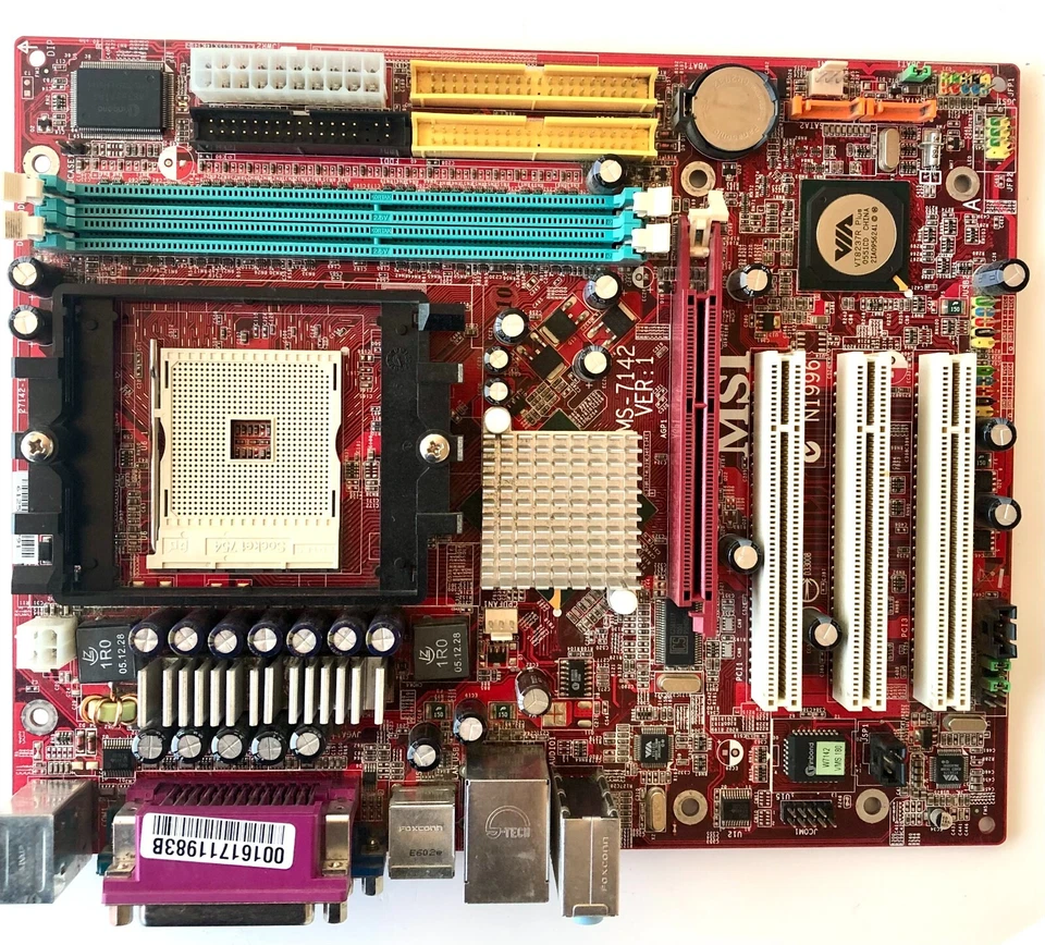 Placa Base MSI MS-7142 K8MM-V  ID124845.  Socket 754 - Imagen 1 de 1