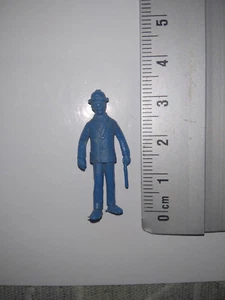 Figurine TINTIN 3 cm - dunkin – STENVAL 1971 - Dupont - bleu canne courte - Imagen 1 de 2