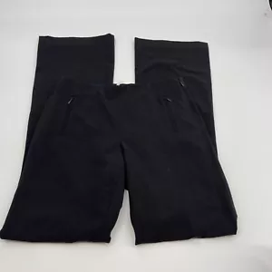 Tahari Womens Pants 2 Black Zipper Linden Pant Casual Business Preppy Stretch - Picture 1 of 12