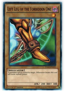 Yugioh! LP Left Leg of the Forbidden One - YGLD-ENA19 - Ultra Rare - 1st Edition - Picture 1 of 1