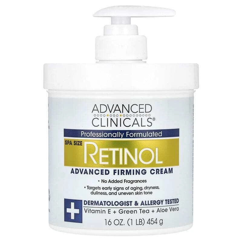 Retinol Advanced Firming Cream - Green Tea Aloe Vera Chamomile 470ml