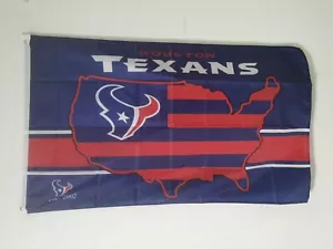 Houston Texans Football Flag 3 x 5 Large Man Cave Banner - Picture 1 of 2