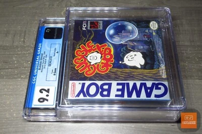 CGC 9.2 A+ - Bubble Ghost Original Game Boy, GameBoy 1990 NEW! - RARE! - Image 1 of 4