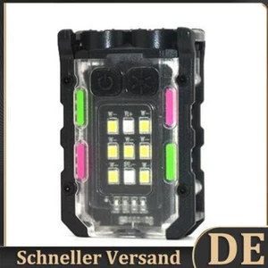 LED Mini Keychain Taschenlampe 400mAh tragbare Hatcliplampe für die Nacht laufen - Bild 1 von 11