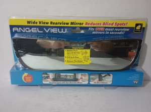 Angel View As Seen On TV 12" Wide-Angle Rear View Mirror Clip-on for Cars SUV - Picture 1 of 3