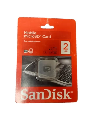 SanDisk 2GB Mobile MircoSD Card - Image 1 of 2