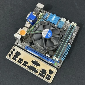 MOTHERBOARD/CPU/RAM COMBO: ASUS P8H77-I LGA 1155 ITX + Intel i5 3470 + 8GB RAM - Bild 1 von 9