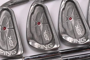 Ping ISI-K Irons / 3-PW+SW / Maroon Dot / Regular Flex Ping Cushin JZ Blue - Picture 1 of 8