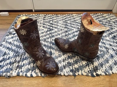 Old Gringo LaDane Razz 7” Vienna Chocolate Talla 8B Acabado Usado Foto 1 de 4