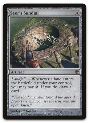 Seer's Sundial #130 (NM) Worldwake WWK Magic MTG - Image 1 of 2