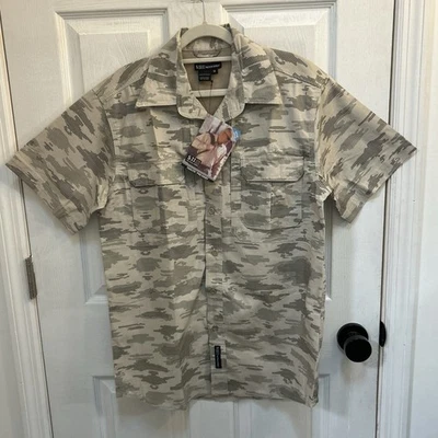 NWT 5.11 Tactical Series Taclite Pro Short Sleeve Shirt Camouflage Ripstop M - Image 1 of 4
