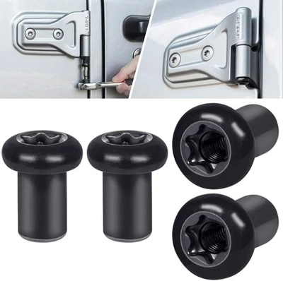 Door Hinge Nuts for Jeep Wrangler JK JL Sports Sahara Freedom Rubicon 2007-2020 - Image 1 of 4