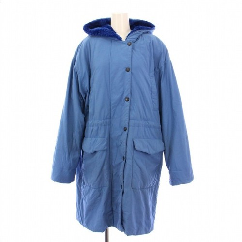Dior Christian cappotto lungo capospalla cappuccio M blu BB usatoe2e3eac5c7b46d34df33