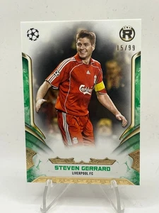 Topps Reverence UEFA 2025 Steven Gerrard 15/99 - Imagen 1 de 2