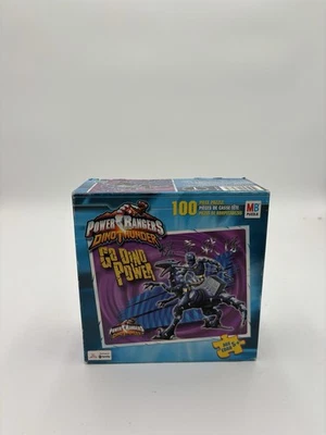 New Sealed POWER RANGERS Dino Thunder Power Go 100 PIECE PUZZLE Milton Bradley - Image 1 of 2