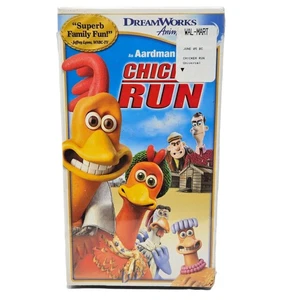 NEW Chicken Run VHS Tape Claymation Childrens Kids Movie 2000s Dreamworks - Picture 1 of 6