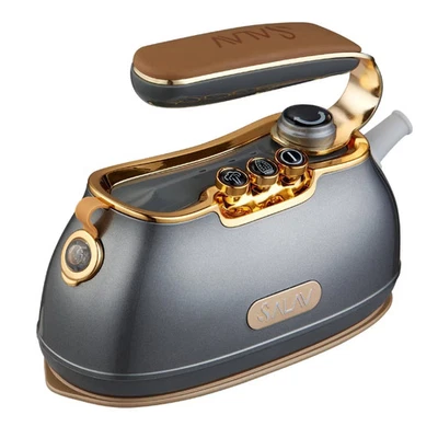 SALAV IS-900 Retro Edition Duopress Steamer and Iron Titanium