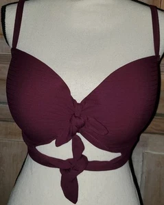 Shade & Shore Swim Top Badeanzug weinrot 36 DD Light Lift Neu mit Etikett *S24 - Bild 1 von 3