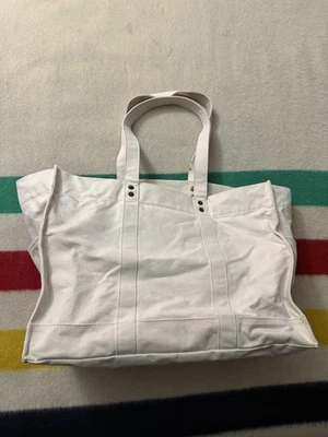 FEED Recycled Organic Cotton Canvas Garden Pocket Boat & Tote Bag Neutral Beige - Image 1 of 4