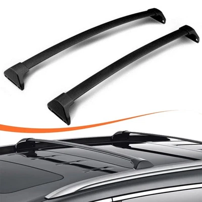 Barra transversal de rieles de techo de stock en EE. UU. para barras transversales de aluminio Acura MDX 2014-21 Foto 1 de 4