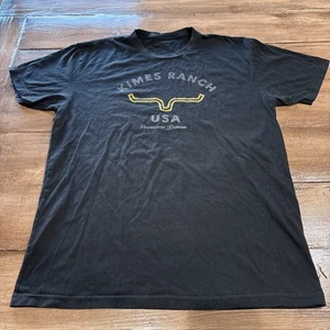 Kimes Ranch T Shirt Uomo Grande Nera - Foto 1 di 7