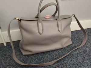 Lulu Guinness Madeline or Marilyn Bag In Lavender Grey vgc - Picture 1 of 17