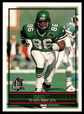 1996 Topps Johnny Mitchell New York Jets #115 19433 - Image 1 of 2