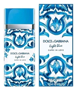 DOLCE GABBANA AZUL CLARO NUEVO 2025 LOVE IN CAPRI EAU DE PARFUM 100 ML VENDEDOR DE ESTADOS UNIDOS. - Imagen 1 de 6