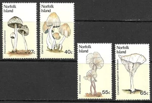Norfolk Island Scott 306-309 MUSHROOMS VF Mint Never Hinged - Picture 1 of 5