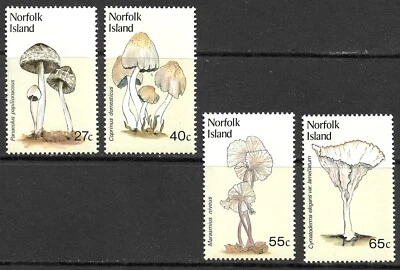 Norfolk Island Scott 306-309 MUSHROOMS VF Mint Never Hinged - Image 1 of 4