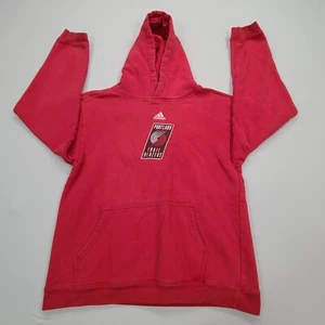 Adidas Sweater Boys Extra Large Red Hoodie Sweatshirt Outdoors Youth Big Kids - Picture 1 of 7