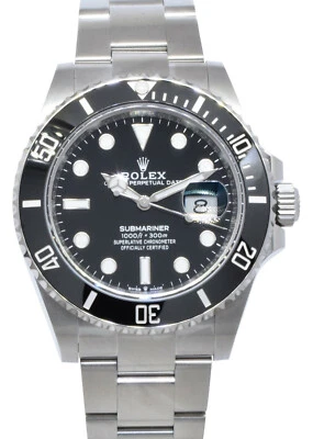 NUEVO Rolex Submariner Fecha 41 mm Acero Cerámica Hombre Reloj Caja/Papeles '24 126610 Foto 1 de 4