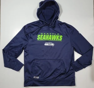 Seattle Seahawks NFL Mens Apparel Size Large Hoodie Combine Training Pocket - Picture 1 of 6