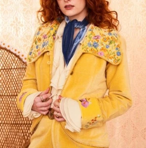 The Hippie Shake Jacket Embroidered NWT Rising of the Moon Stevie Nicks - Picture 1 of 13