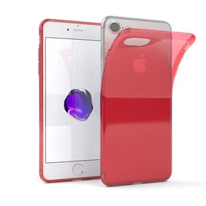 Ultra Slim Cover do Apple iPhone 8 / 7 Plus TPU Case Silikonowe etui Czerwone - Zdjęcie 1 z 1