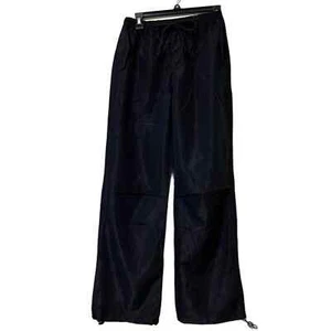 NVFelix women’s size small black pull on parachute style pants back pockets NWT - Picture 1 of 16