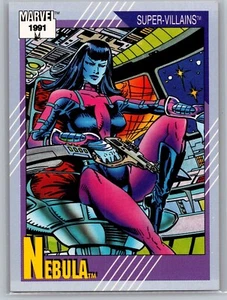 1991 Marvel Super-Villains Impel Trading Cards #78 Nebula Set Break! NM+ - Picture 1 of 2