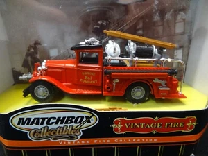 Matchbox 1932 Ford AA Fire Engine Truck Vintage Fire Collectible 92581 - Bild 1 von 7