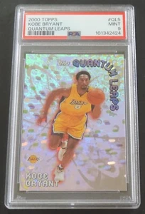 PSA 9 2000 TOPPS KOBE BRYANT QUANTUM LEAPS SP RARE INSERT LAKERS L@@K - Bild 1 von 3