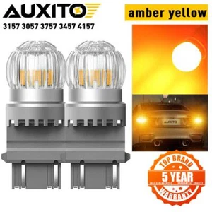 YELLOW Amber 3157 3457 3757 4157 4057 LED Turn Signal Light Bulb Super Bright A5 - Picture 1 of 8