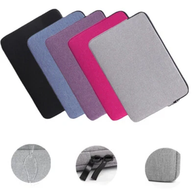 Laptop Tablet Sleeve Case Pouch Bag Solid Color For 8 10 11 12 13 14 15 17 Inch - Image 1 of 4